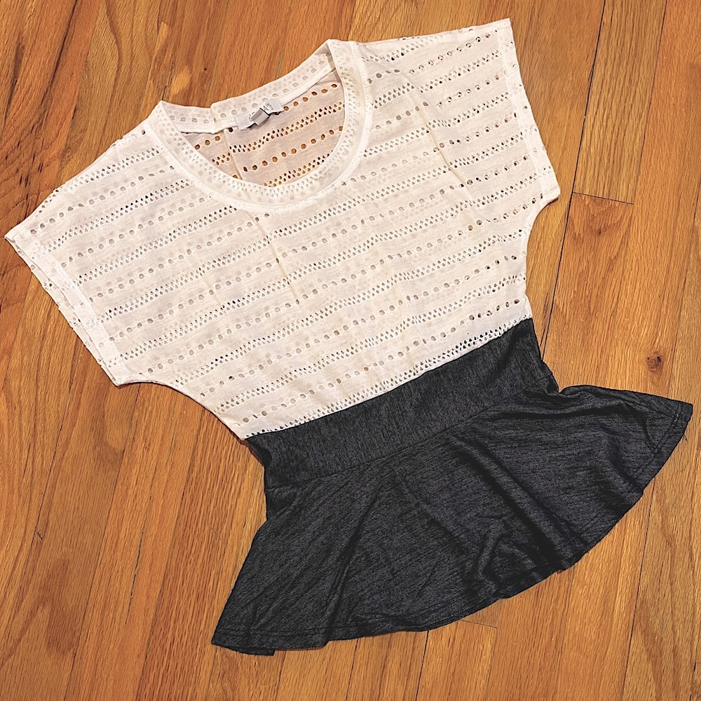 Delia’s Peplum Top